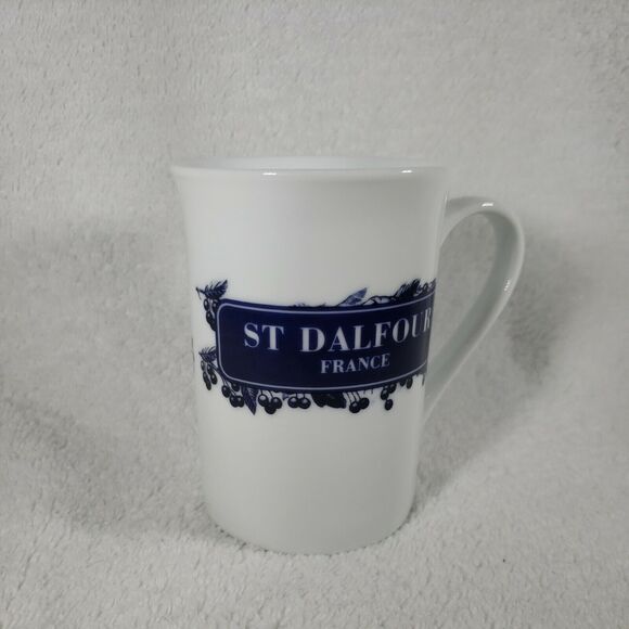 ST DALFOUR Tea Coffee  Cup White New in Original Box Designed In France NOS - Picture 2 of 12